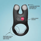 NŌS Vibrating Cock Ring Cock Ring by Fun Factory- The Nookie