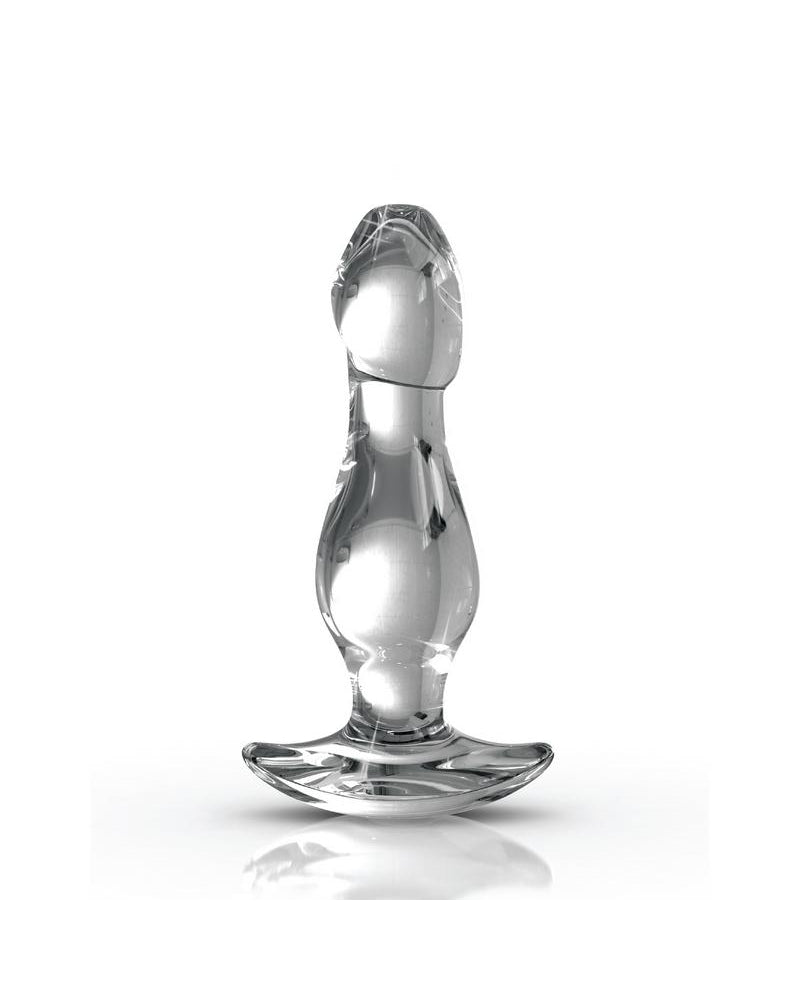 Icicles No. 72 Glass Plug Dildo by Pipedream- The Nookie