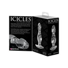 Icicles No. 72 Glass Plug Dildo by Pipedream- The Nookie
