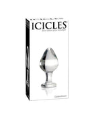 Icicles No. 25 Glass Plug Dildo by Pipedream- The Nookie