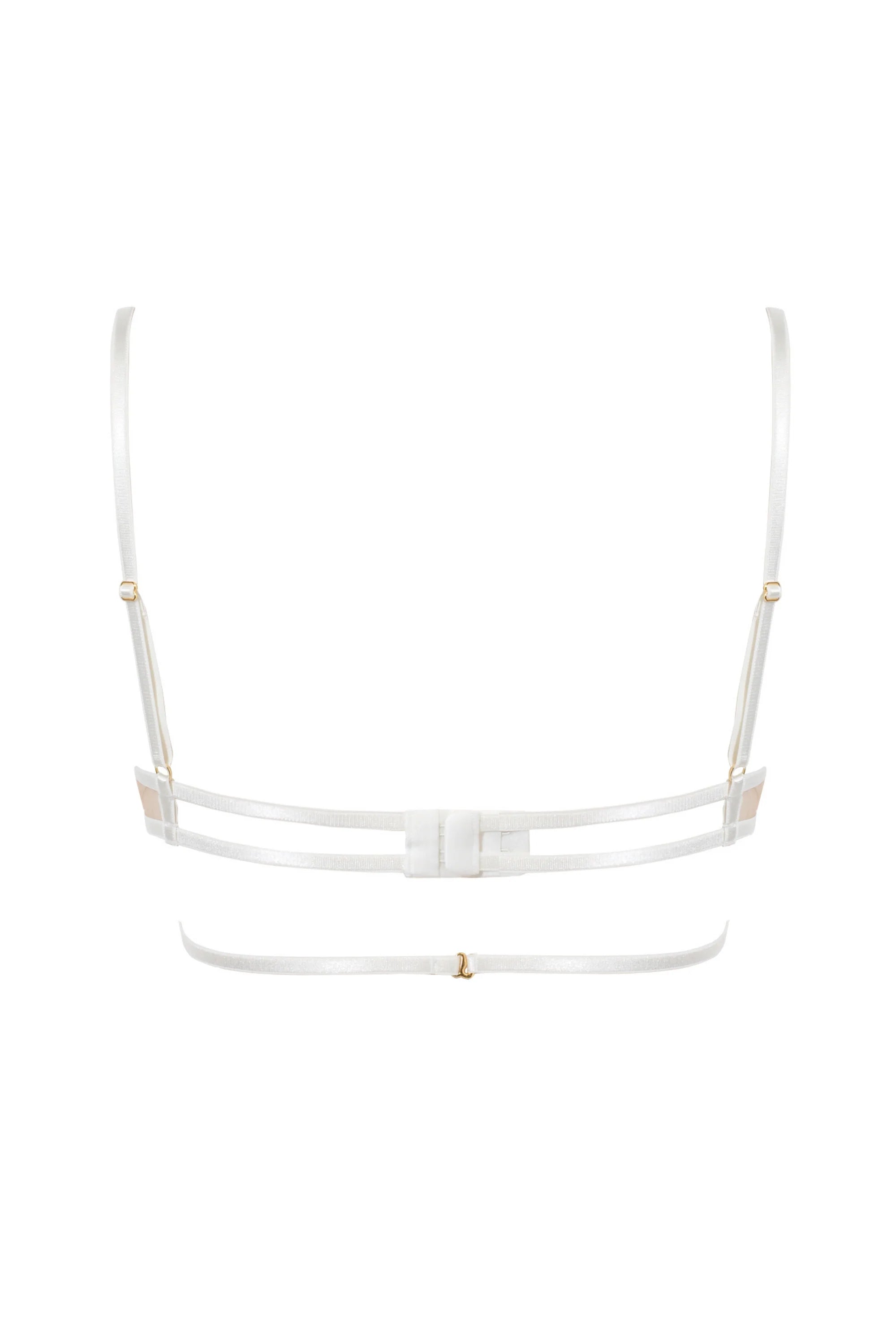 Apologise Ecru Bra Lingerie by Perilla- The Nookie