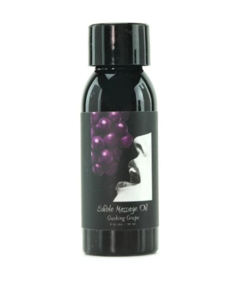 Edible Massage Oil Gushing Grape Massage by Earthly Body- The Nookie