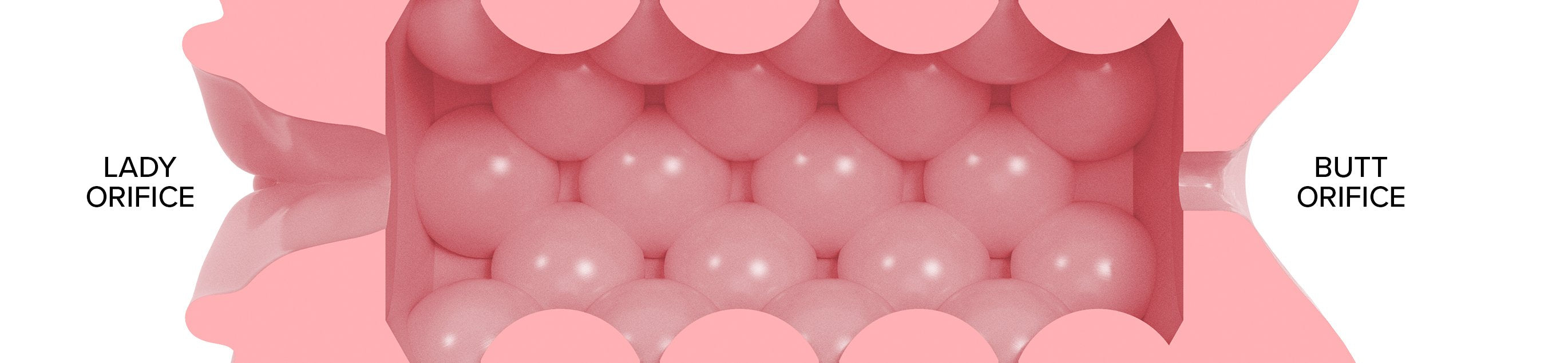 Quickshot Stamina Training Unit Lady & Butt Penis Pleasure by Fleshlight- The Nookie