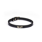 Premium Leather SLUT Choker Kink by Liebe Seele- The Nookie