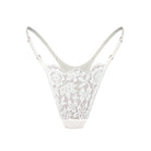 Frisson Micro-G Thong Crystal Lingerie by Monique Morin Lingerie- The Nookie