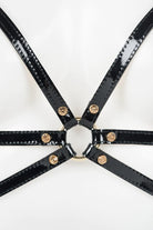 Fräulein Kink Jet Harness Lingerie by Fräulein Kink- The Nookie