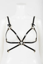 Fräulein Kink Jet Harness Lingerie by Fräulein Kink- The Nookie