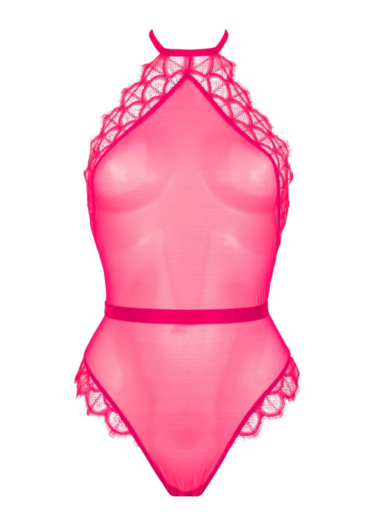 Mystic Shadow Body in Rasberry Lingerie by Atelier Amour- The Nookie