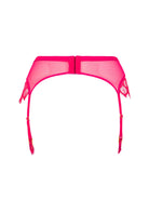 Mystic Shadow Suspender Belt in Raspberry Lingerie by Atelier Amour- The Nookie