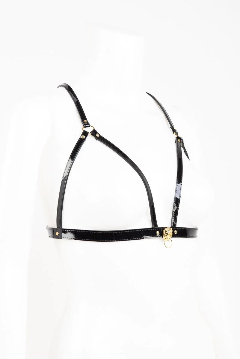 Leone Cage Harness Lingerie by Fräulein Kink- The Nookie