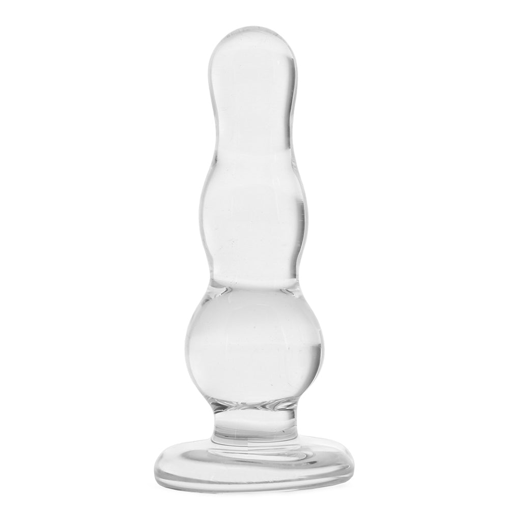 4 Inch Glass Butt Plug Dildo by Glas- The Nookie