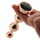 Gold Digger Beaded Plug Set Dildo by Evolved Novelties- The Nookie