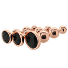 Gold Digger Beaded Plug Set Dildo by Evolved Novelties- The Nookie