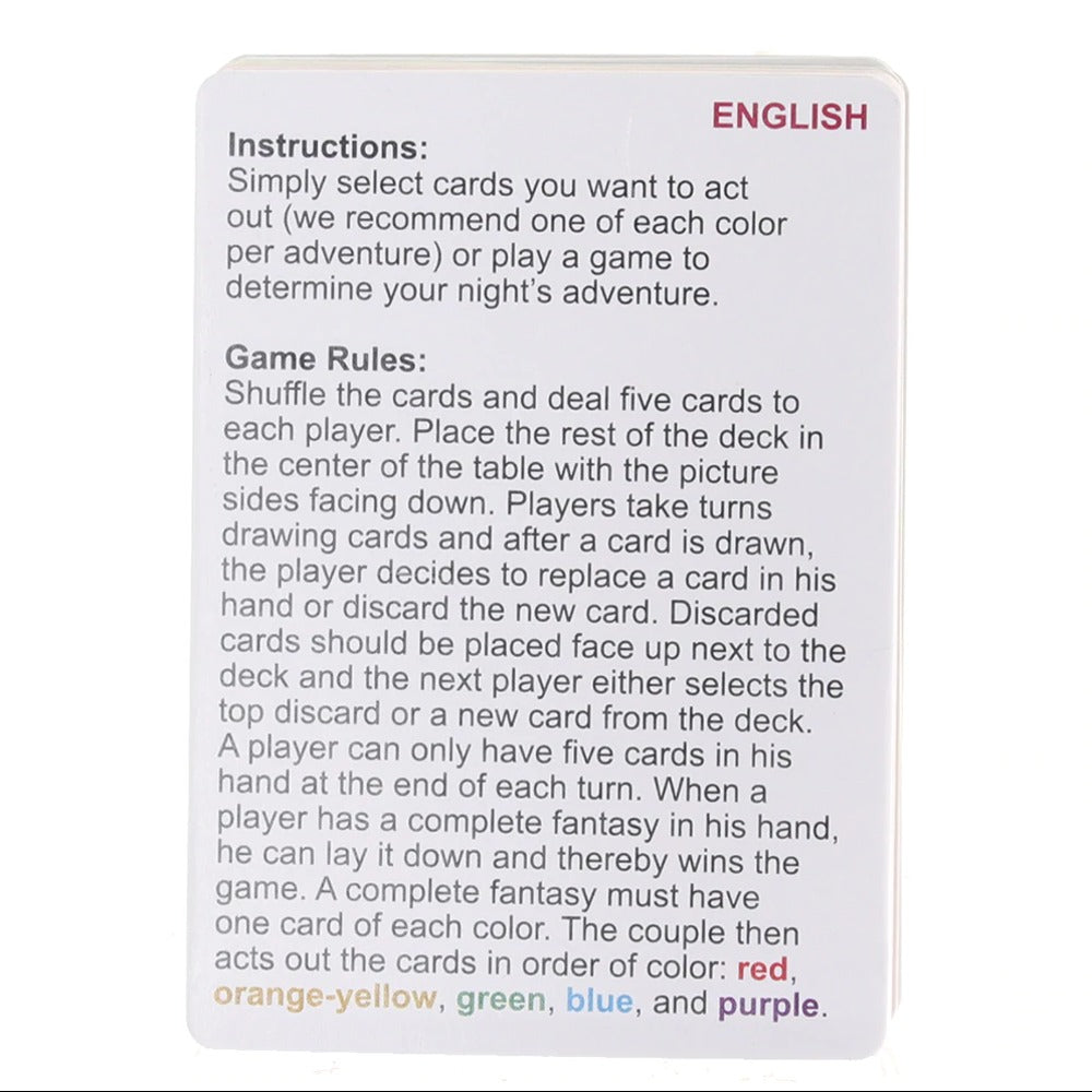 Tantric Sex Cards Game by Kheper Games- The Nookie