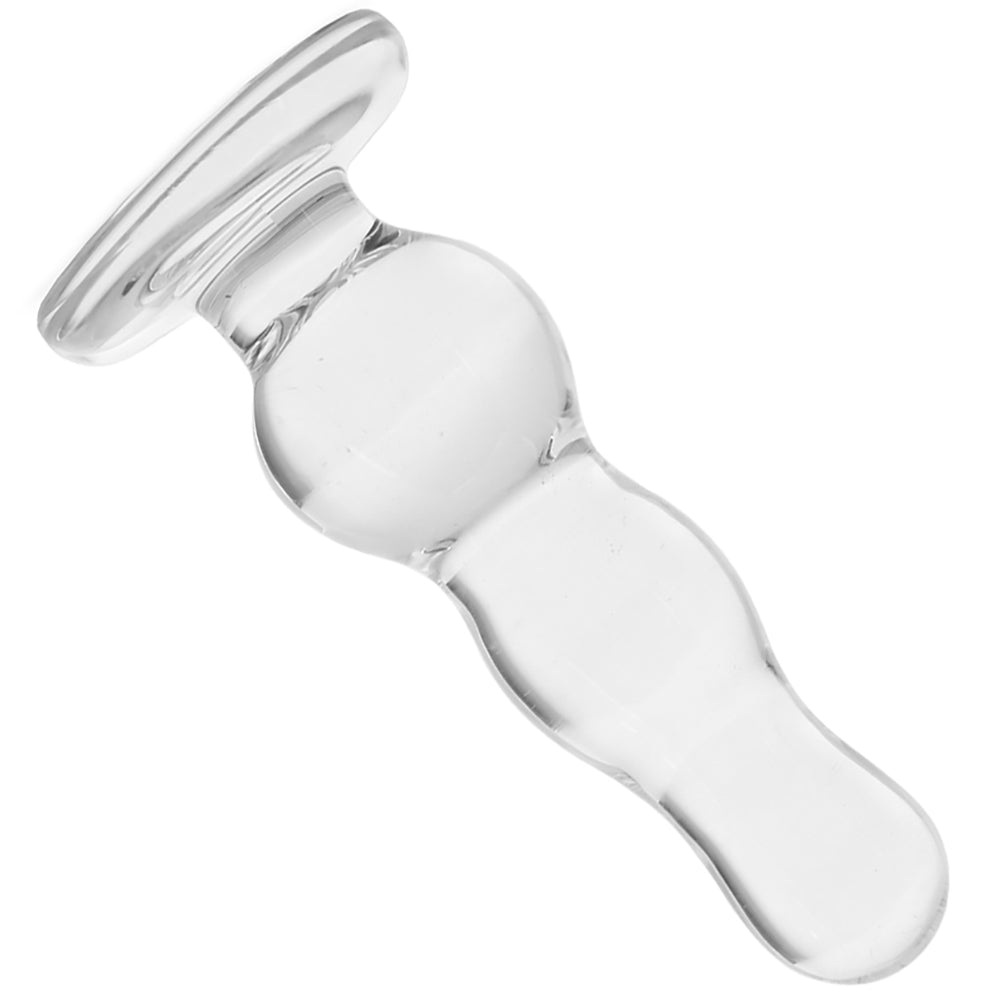4 Inch Glass Butt Plug Dildo by Glas- The Nookie