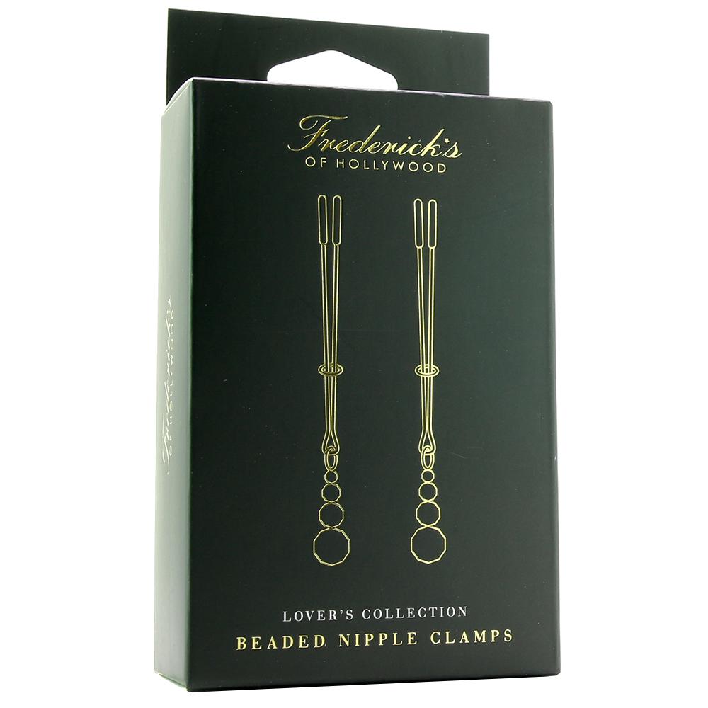 Beaded Nipple Clamps Kink by Frederick's of Hollywood- The Nookie