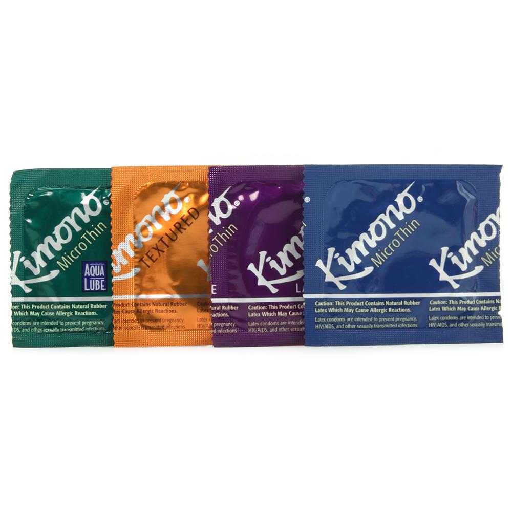 MicroThin Sheer Condom Variety Pack Condom by Kimono- The Nookie