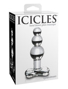 Icicles No. 47 Glass Plug Dildo by Pipedream- The Nookie
