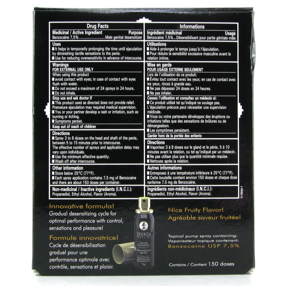Male Genital Desensitizer Enhancer by Shunga- The Nookie