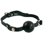 Silicone Ball Gag in Black Kink by Aslan Leather- The Nookie