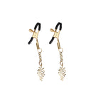 Gold Nipple Clamps: Leaf Kink by Liebe Seele- The Nookie