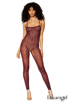 Two Piece Leopard Bodystocking Lingerie by Dreamgirl- The Nookie