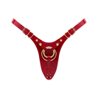 Leatherette Harness Fabulous in Red Harness by Strap-On-Me- The Nookie