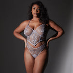  Verona Bodice in Mercury Lingerie by Thistle & Spire- The Nookie