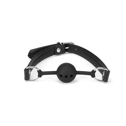  Black Bond Breathable Ball Gag Kink by Liebe Seele- The Nookie