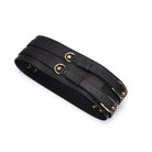 Dark Secret Black Leather Waist Cuff M Kink by Liebe Seele- The Nookie