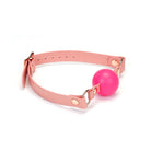 Pink Dream Leather Ball Gag Kink by Liebe Seele- The Nookie