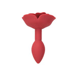  Red Rose Anal Plug  by BMS Factory- The Nookie