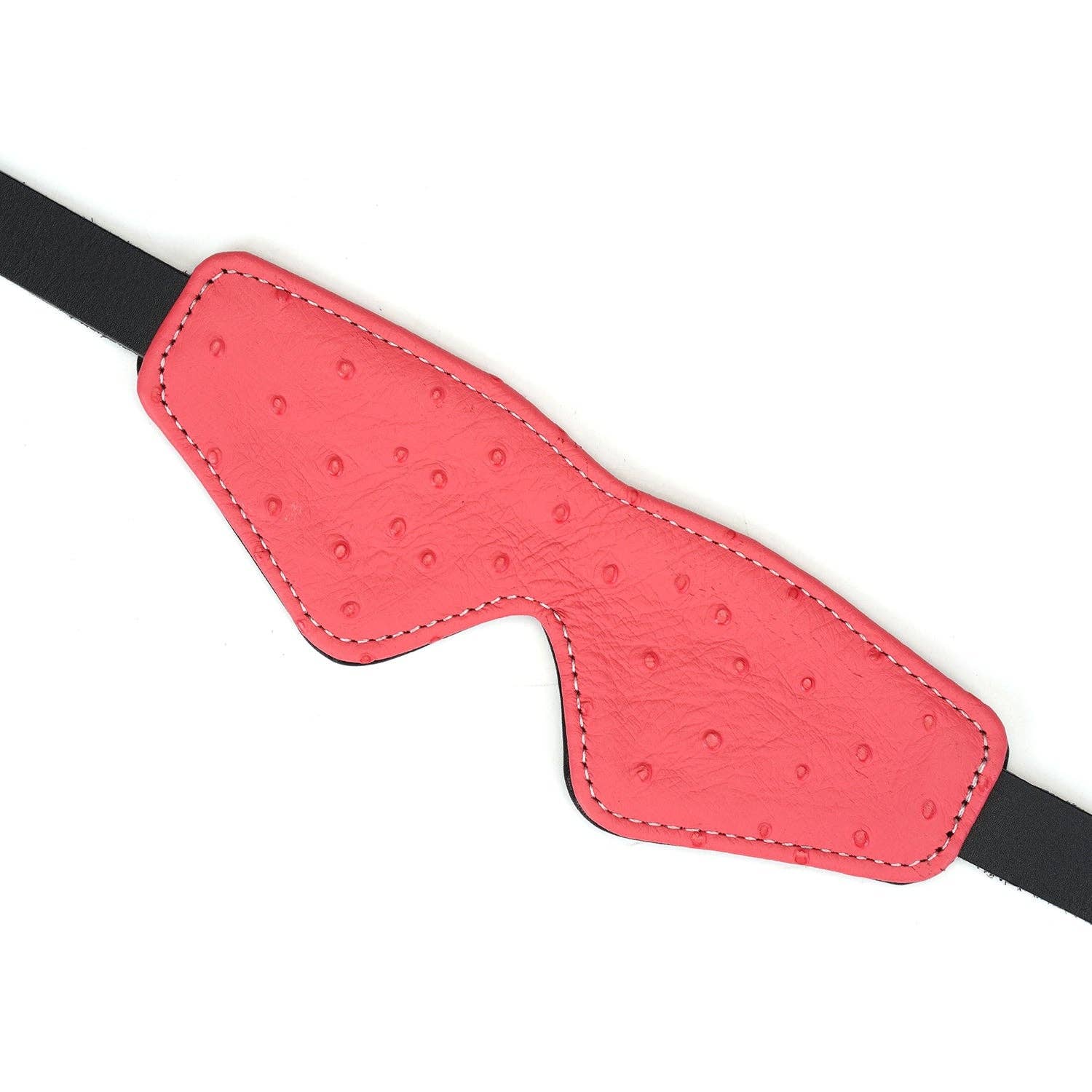 Angel's Kiss Pink Leather Blindfold Kink by Liebe Seele- The Nookie