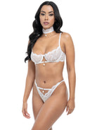 Bridal Perla Lace Bra Set Lingerie by Oh La La Cheri- The Nookie