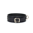  Dark Secret Leather Collar with Leash Kink by Liebe Seele- The Nookie