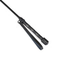  Black Bond Riding Crop With Wide Tip Kink by Liebe Seele- The Nookie