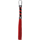 Red Small Whip With Black and Red Handle Kink by Punishment- The Nookie