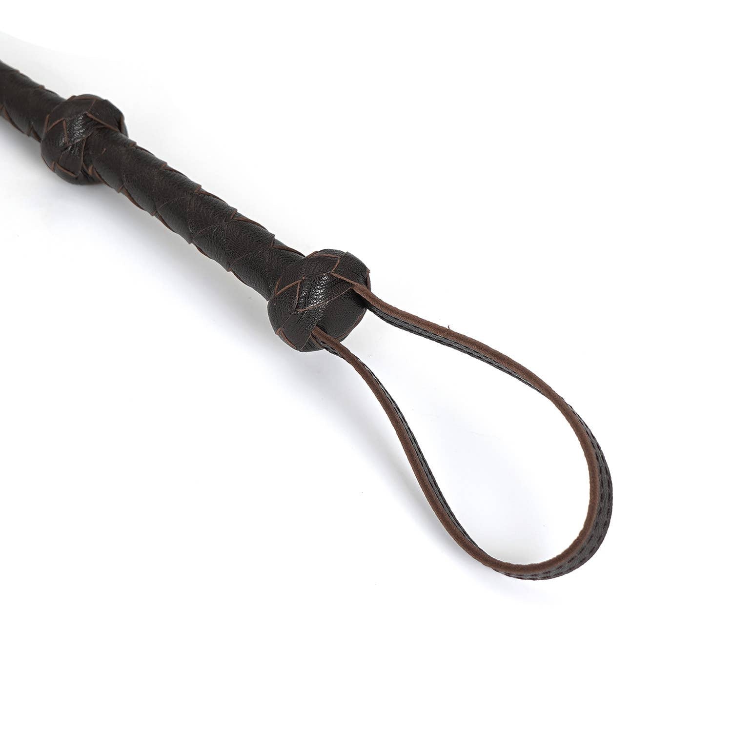  Wild Gent Brown Lamb Leather Whip Kink by Liebe Seele- The Nookie