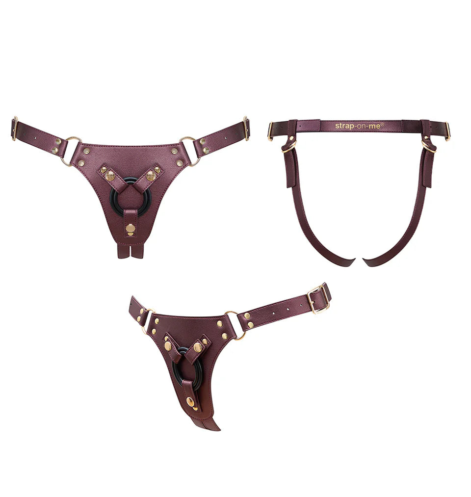 Simili Generous Harness in Aubergine Harness by Strap-On-Me- The Nookie