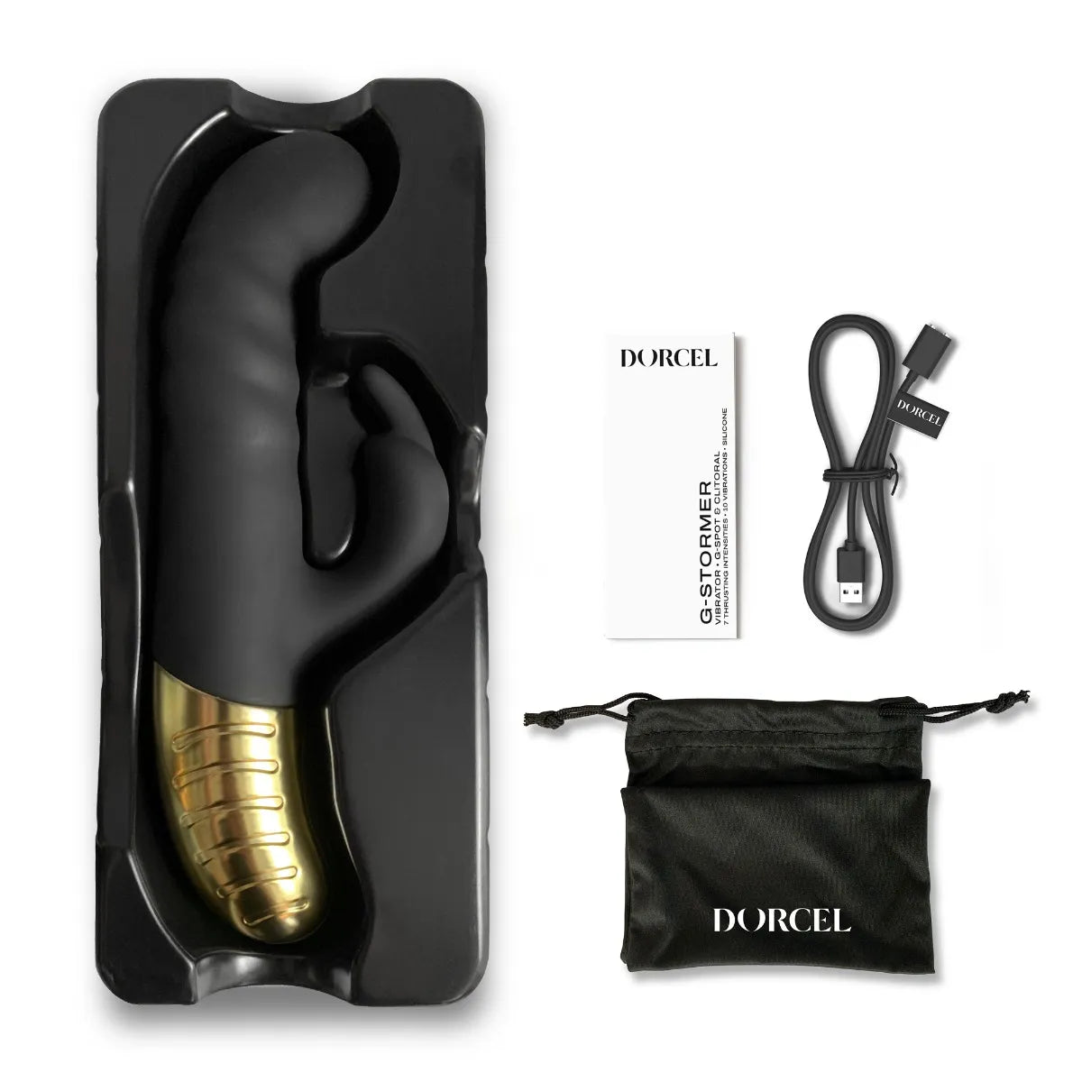  G-Stormer Rabbit Vibrator Vibrator by Dorcel- The Nookie