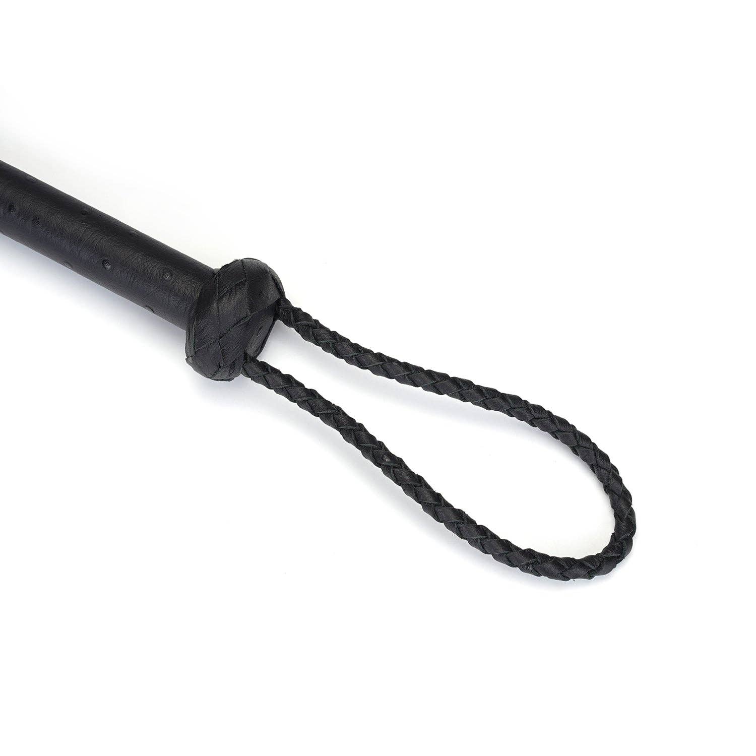 Demon's Kiss Black Leather Cat O' Nine Spanking Whip Kink by Liebe Seele- The Nookie