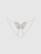 Rhinestone & Pearl Butterfly Panty Lingerie by House of Desire- The Nookie