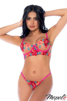 Seductive Garden Sheer Lace 2PC Lingerie by Mapalé- The Nookie