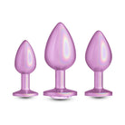 Anal Training Kit in Pink with Pink Gem Dildo by NS Novelties- The Nookie