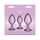 Anal Training Kit in Pink with Pink Gem Dildo by NS Novelties- The Nookie