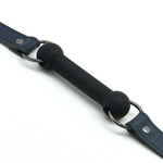  Navy Blue Leather Silicone Bit Gag Kink by Liebe Seele- The Nookie