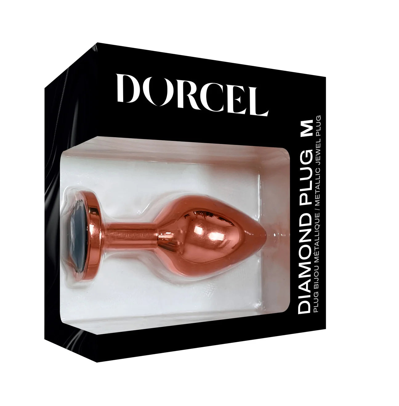Dorcel Rose Gold Diamond Plug Size Medium Dildo by Dorcel- The Nookie