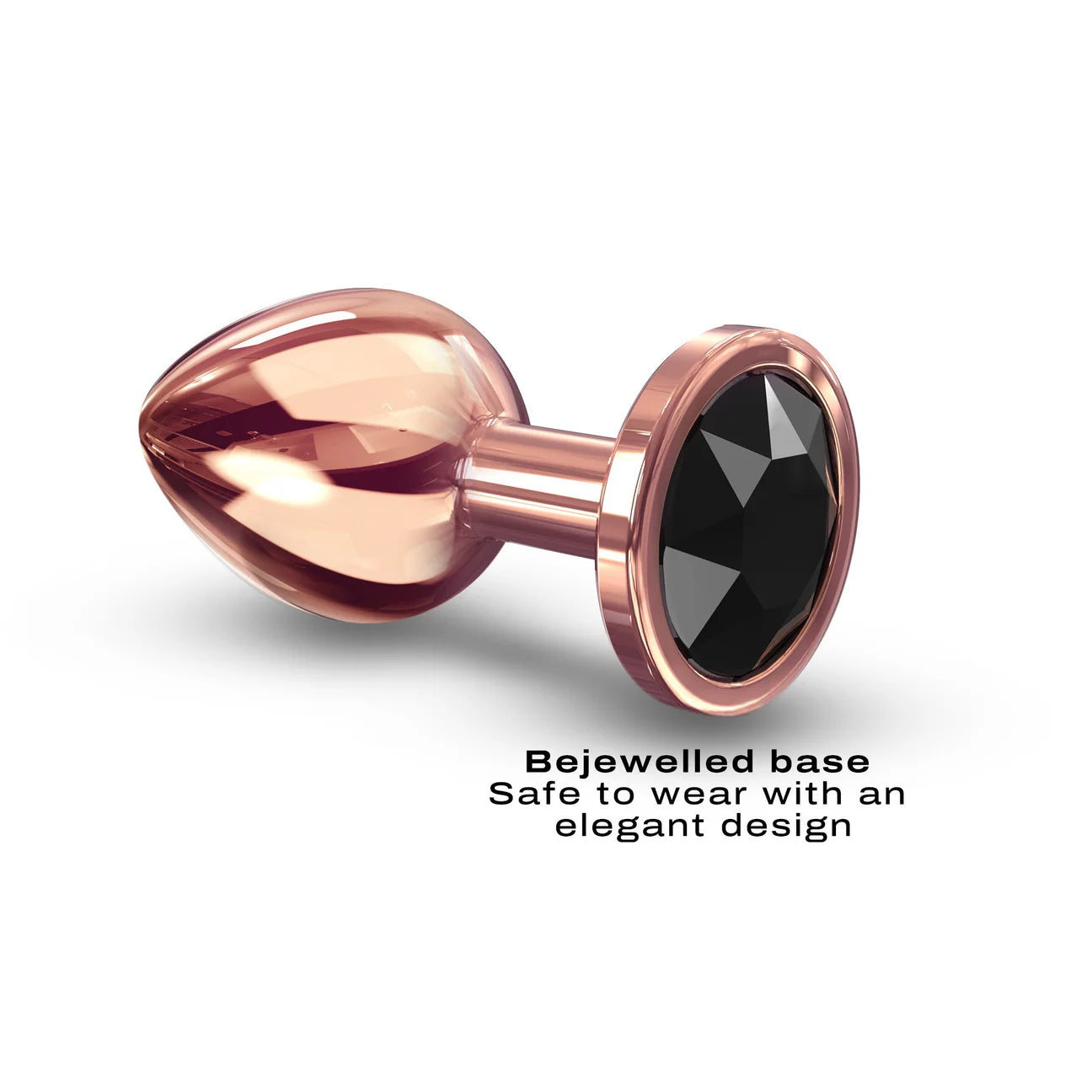 Dorcel Rose Gold Diamond Plug Size Medium Dildo by Dorcel- The Nookie