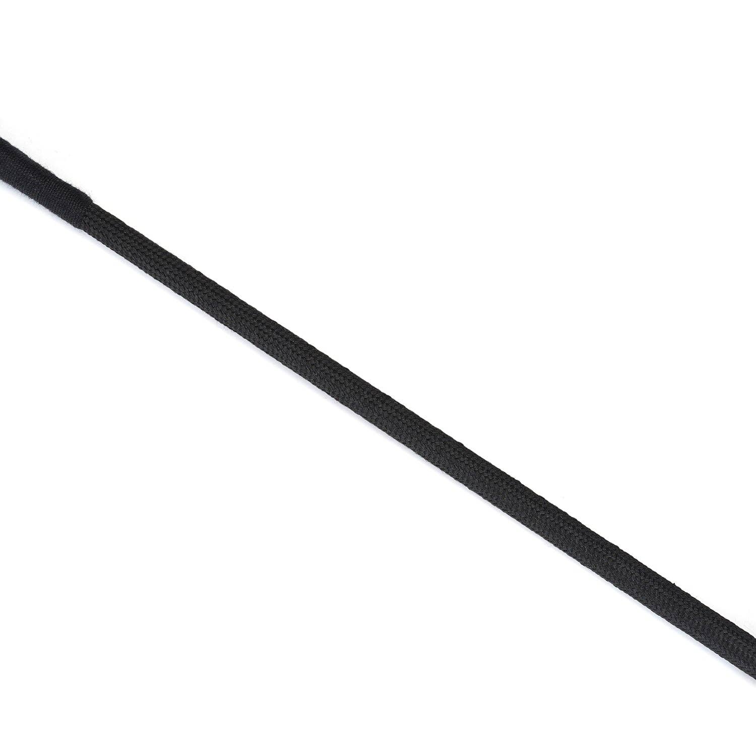 Demon's Kiss Black Leather Tip Heart Riding Crop Kink by Liebe Seele- The Nookie