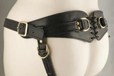 Black Panther Minx Harness by Aslan Leather- The Nookie